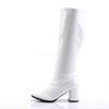 Pleaser - GOGO300WC Plus Size Bottes - Blanc Product image